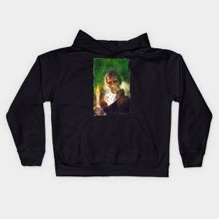 Peter Cushing in the Amicus film And Now the Screaming Starts Kids Hoodie
